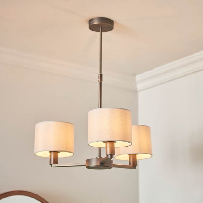 Endon Lighting Daley 3 Light Ceiling Pendant