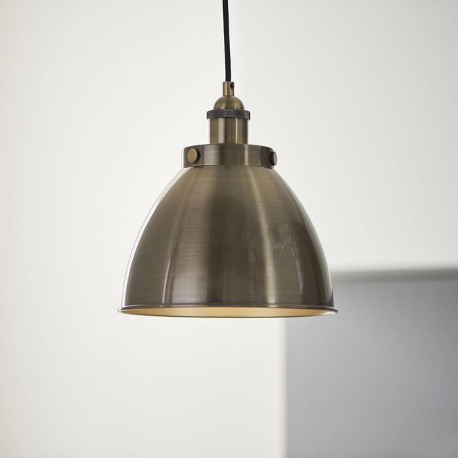 Endon Lighting Franklin Brass Pendant