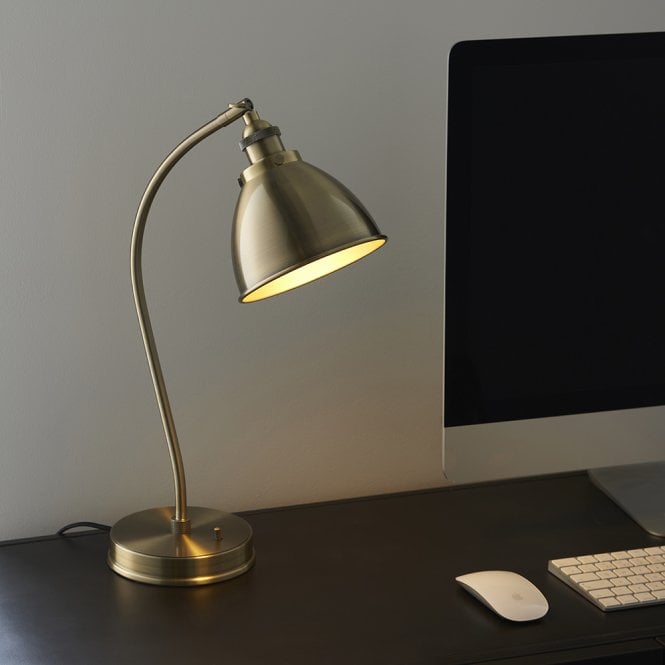 Endon Lighting Franklin Brass Table Lamp