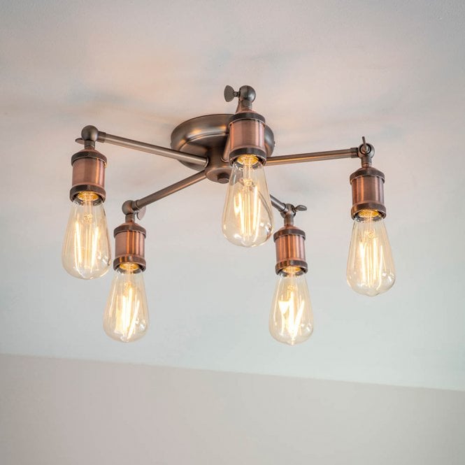 Endon Lighting Hal Semi - Flush