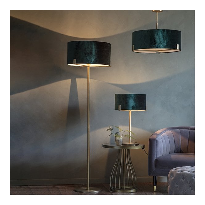 Endon Lighting Hayfield Table Lamp C/W Shade