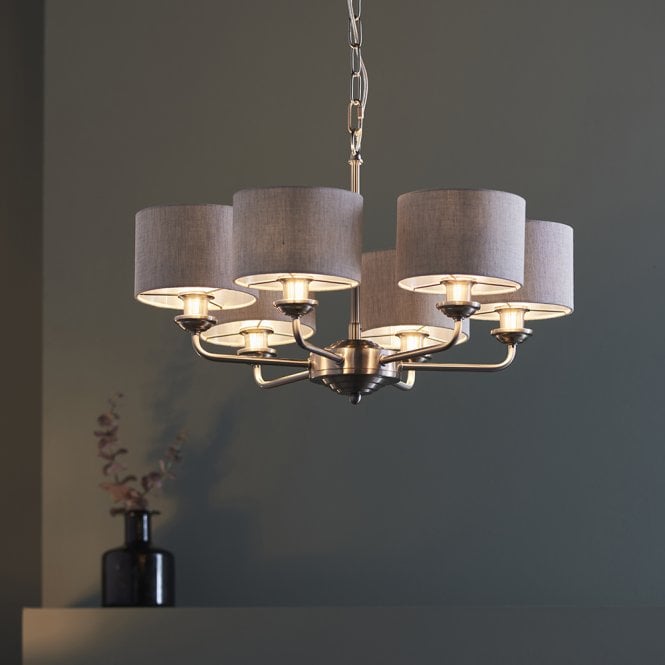 Endon Lighting Highclere 6 Light Multi Arm Pendant