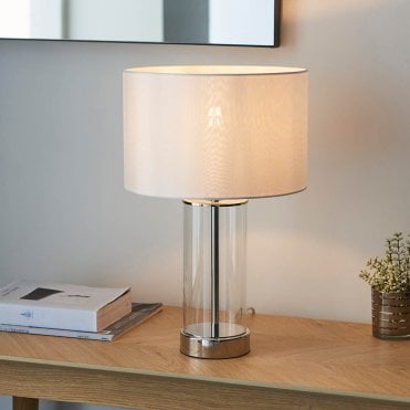 Lessina Small Touch Table Lamp C/W Shade