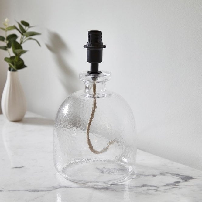 Endon Lighting Lyra Glass Table Lamp Base Only