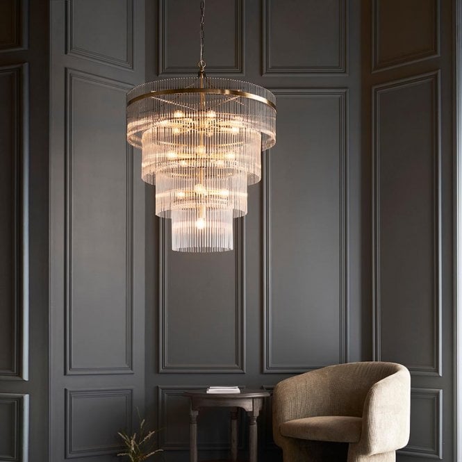 Endon Lighting Marietta 16 Light Tiered Pendant