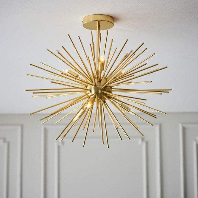 Endon Lighting Orta Semi Flush Fitting