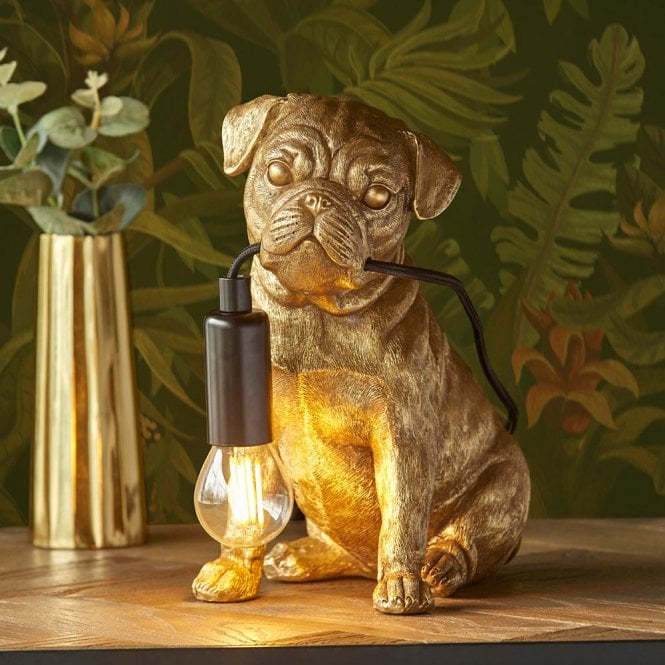 Endon Lighting Pug Puppy Table Lamp