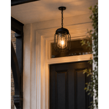 Finch Outdoor Cage Pendant IP44
