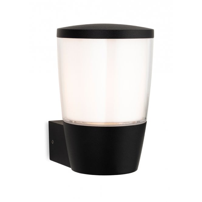Firstlight Forbes Black Outdoor Wall Light IP44