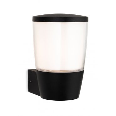 Forbes Black Outdoor Wall Light IP44