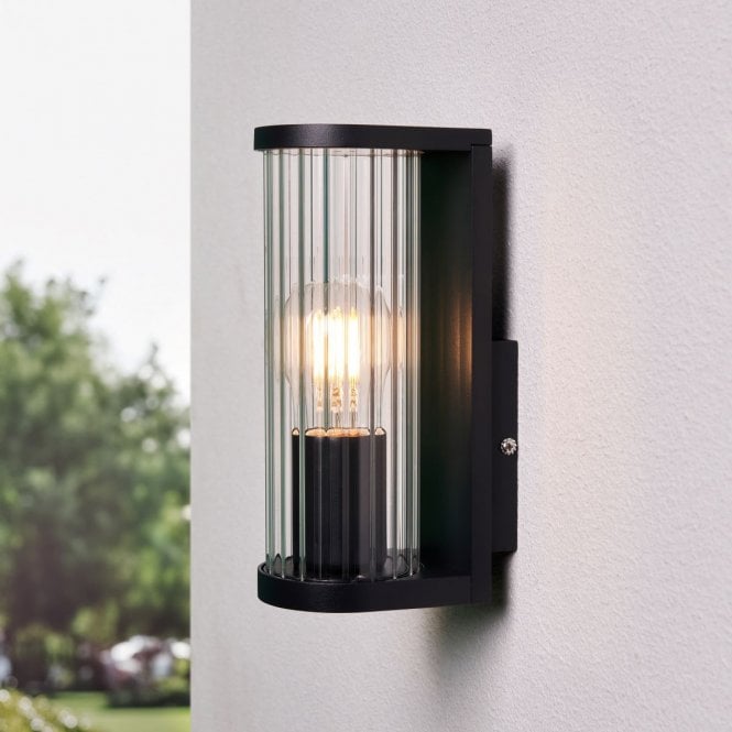 Forum Lighting Akuma Ribbed Glass Wall Light