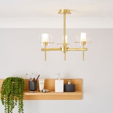 Gene Semi Flush Light