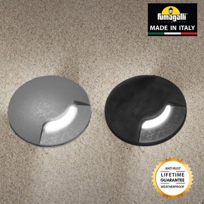 Fumagalli Aldo (5cm) Round 1 Light Walkover or Recessed Wall Light