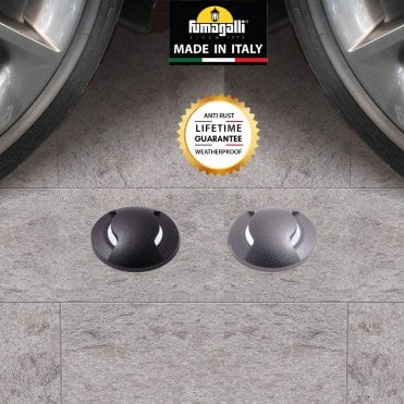 Aldo (5cm) Round 2 Light Walkover or Recessed Wall Light