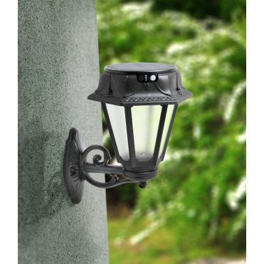 Bisso Rosetta 2W Solar Wall Light with Sensor