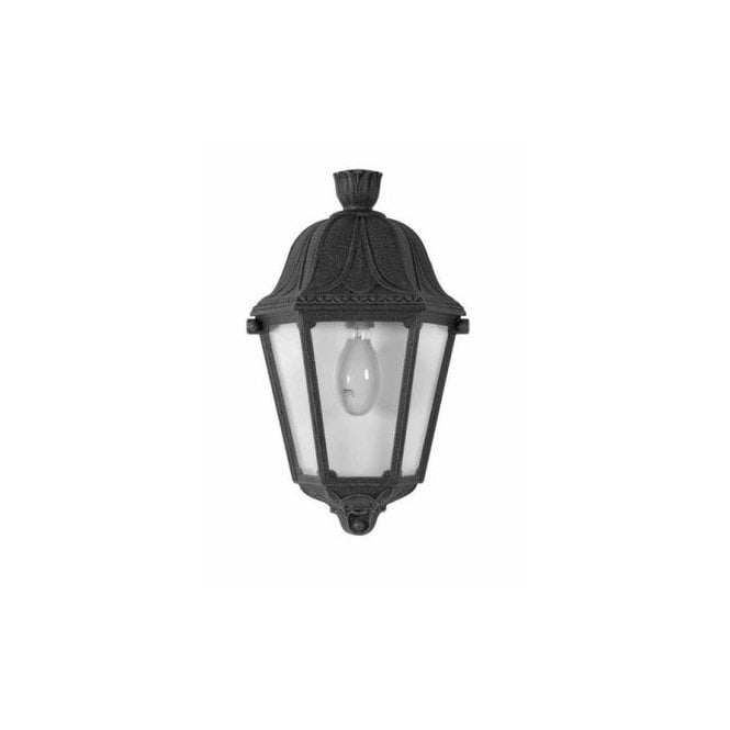 Fumagalli Daria E27 Half Wall Lantern Black