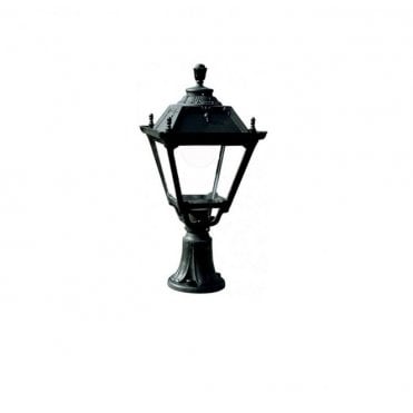 Lot Tobia 15W High Powered LED Black Post /Pillar Top Lantern