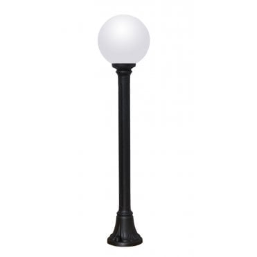 Mizar Opal Globe250 E27 1000mm Post Light