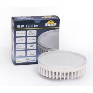 GX53 10W Cool White LED Lamp