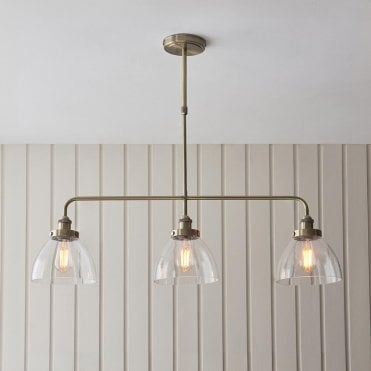 Hansen 3 Light Bar Linear Pendant
