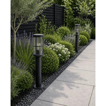 Harrington Anthracite Post Light
