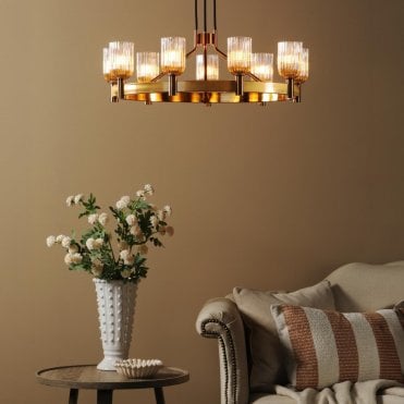 Hilaria 9 Light Ceiling Pendant