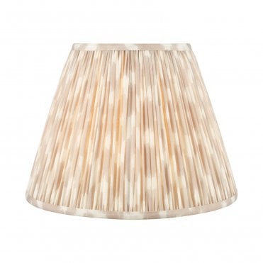 Ikat Taupe Cotton Empire Shade