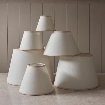 Ivy Tapered Almond White Shade