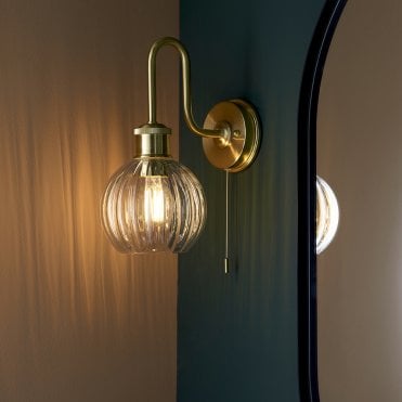Kendall Gold Arch Wall Light