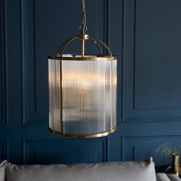 Lambeth 4 Light Ribbed Lantern