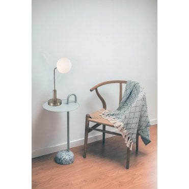Lando Table Lamp With Opal Shade
