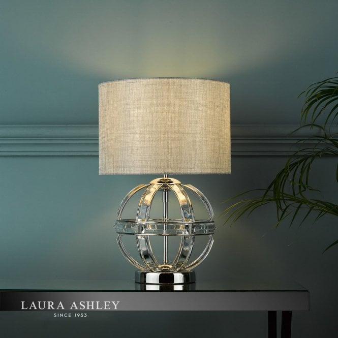 Laura Ashley Aidan Table Lamp C/W Shade