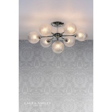 Atherton 7 Light Semi Flush