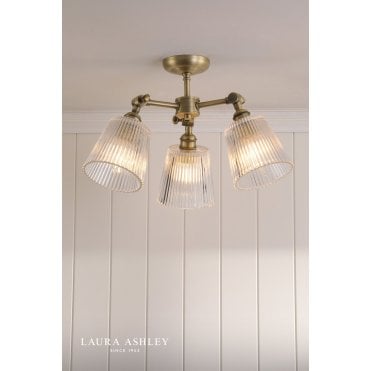 Callaghan 3 Light Semi Flush Fitting