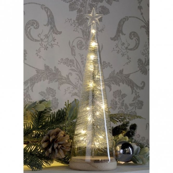Laura Ashley Crystal Light Up Christmas Tree