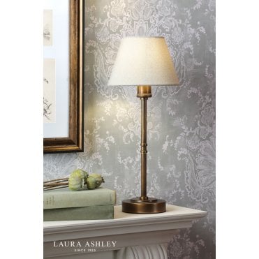 Denston Antique Bronze Table Lamp C/W Shade