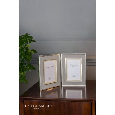 Harrison Charcoal Grey Double Photo Frame