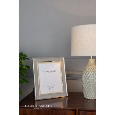 Harrison Pale Charcoal Grey Linen Photo Frame