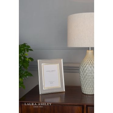 Harrison Pale Charcoal Linen Photo Frame