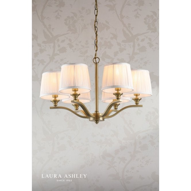 Laura Ashley Hemsley Antique Brass Ceiling Pendant