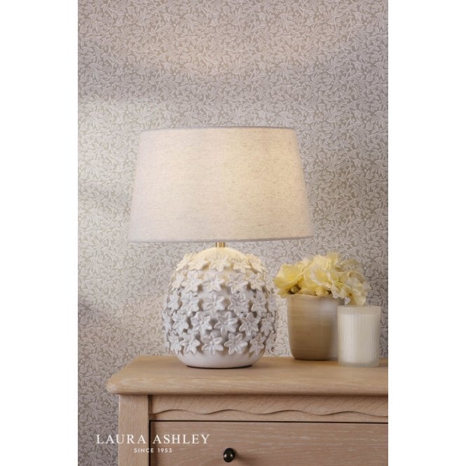Laura Ashley Ingham Ceramic Table Lamp C/W Shade