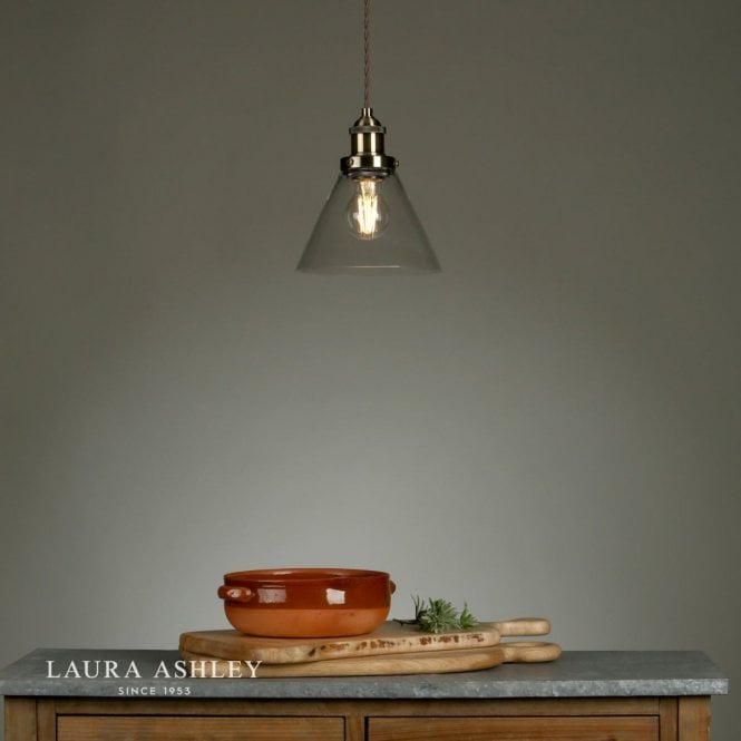 Laura Ashley Isaac Single Pendant
