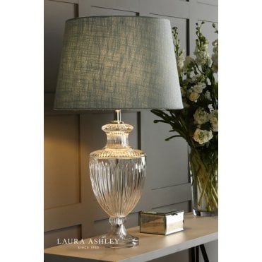 Meredith Cut Glass Crystal Urn Table Lamp Base Only