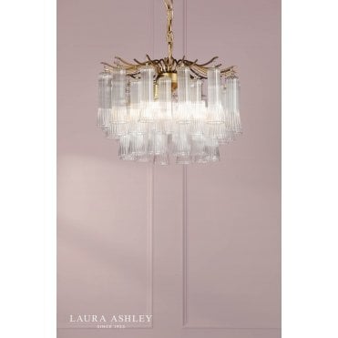 Penlee 4 Light Antique Brass Ceiling Pendant
