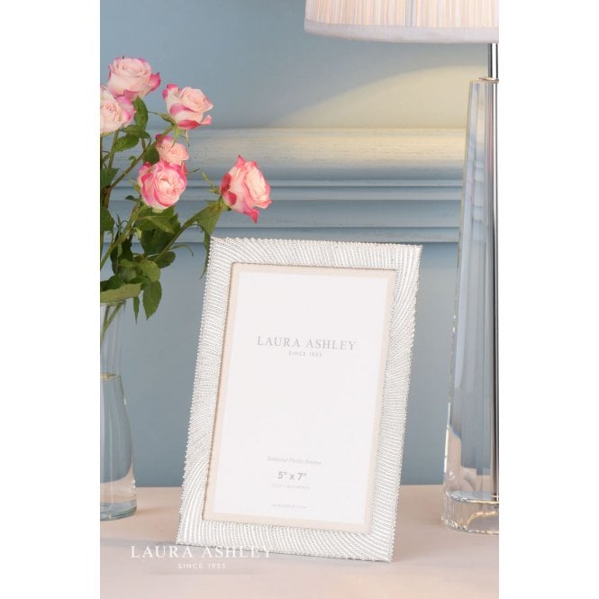 Laura Ashley Sealand Silver Plated Photo Frame