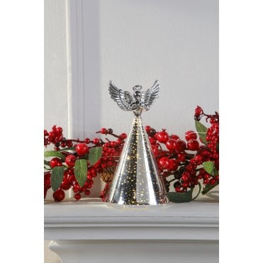Silver Christmas Angel 
