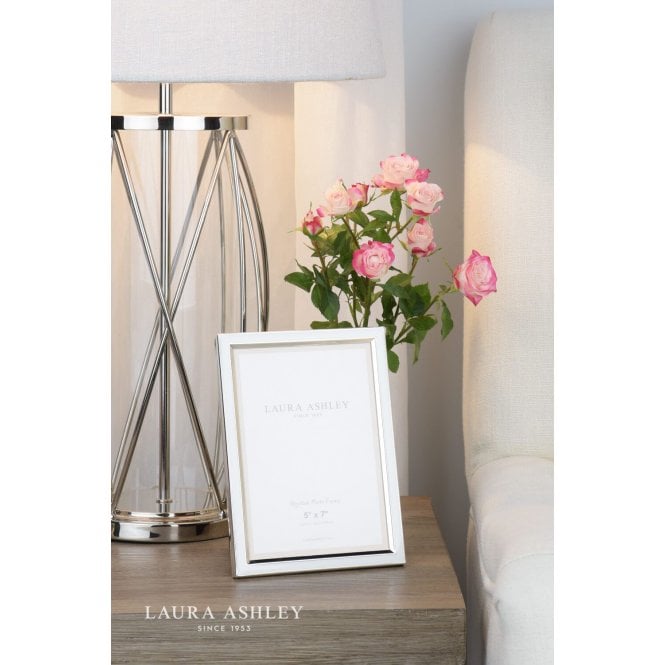 Laura Ashley Steynton Silver Plated Photo Frame
