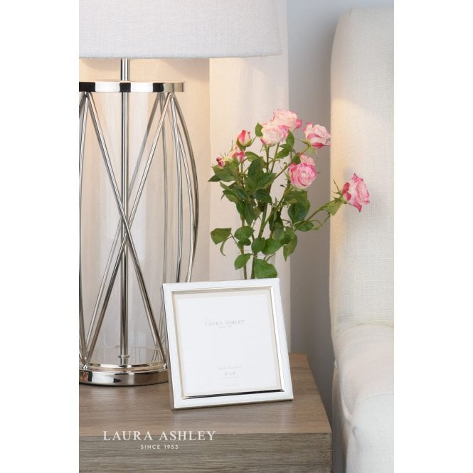 Laura Ashley Steynton Square Silver Plated Photo Frame