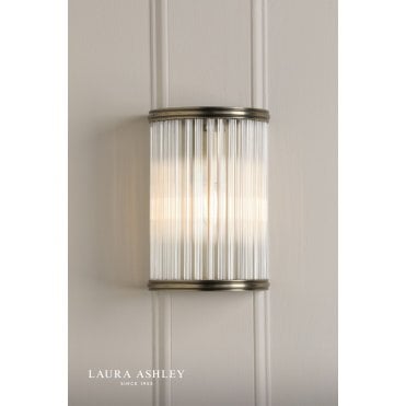 Sutton Antique Brass Wall Light