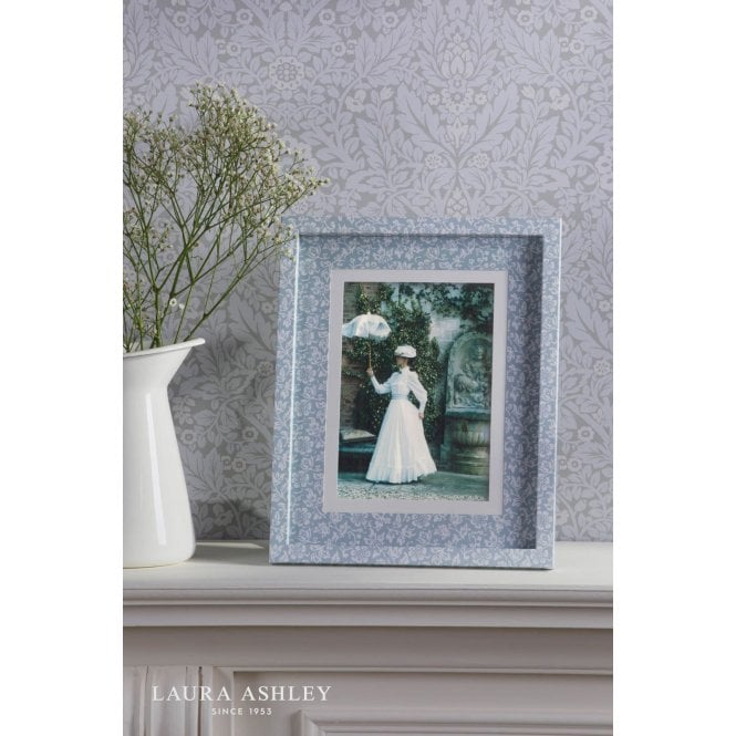 Laura Ashley Sweet Alyssum Blue Photo Frame